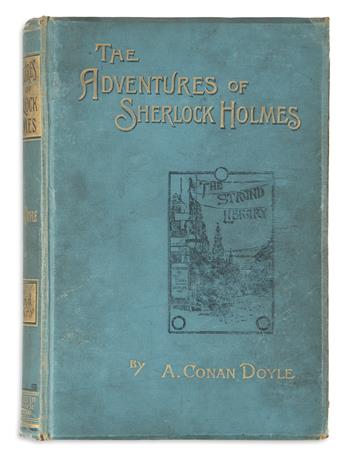 DOYLE, ARTHUR CONAN. The Adventures of Sherlock Holmes * The Memoirs of Sherlock Holmes.